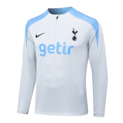 Alternative view of Tottenham Training Tracksuit 2024 2025 White