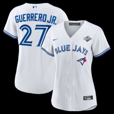Vladimir Guerrero Jr. Toronto Blue Jays Women's 2025 World Series Home Replica Player Jersey - White