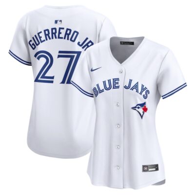 Vladimir Guerrero Jr. Toronto Blue Jays Women's Home Limited Player Jersey - White