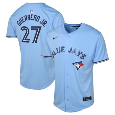 Vladimir Guerrero Jr. Toronto Blue Jays Youth Alternate 2 Limited Player Jersey - Powder Blue