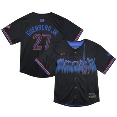 Vladimir Guerrero Toronto Blue Jays Toddler 2024 City Connect Limited Player Jersey - Navy