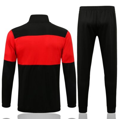 Alternative view of 2021-2022 AC Milan Jacket + Pants Training Suit Black