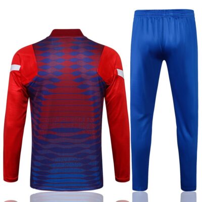 Alternative view of 2021-2022 Barcelona Training Suit Blue