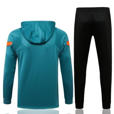 Alternative view of 2021-2022 Chelsea Hoodie Jacket + Pants Training Suit Dark Green