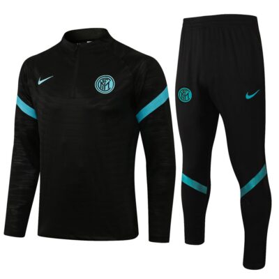 2021-2022 Inter Milan Training Suit Black