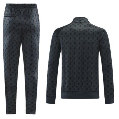 Alternative view of 2021-2022 Liverpool Jacket + Pants Training Suit Grey