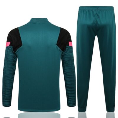 Alternative view of 2021-2022 Liverpool Training Suit Dark Green