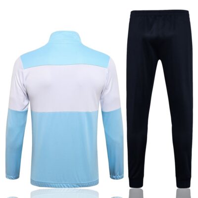 Alternative view of 2021-2022 Manchester City Jacket + Pants Training Suit Light Blue