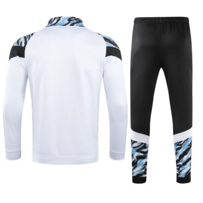 Alternative view of 2021-2022 Manchester City Jacket + Pants Training Suit White