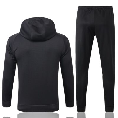 Alternative view of 2021-2022 PSG Hoodie Training Suit Black