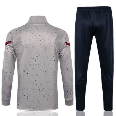 Alternative view of 2021-2022 PSG Jacket + Pants Training Suit Grey