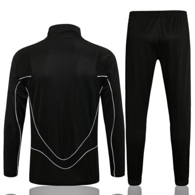 Alternative view of 2021-2022 PSG Jacket + Pants Training Suit High Neck Black
