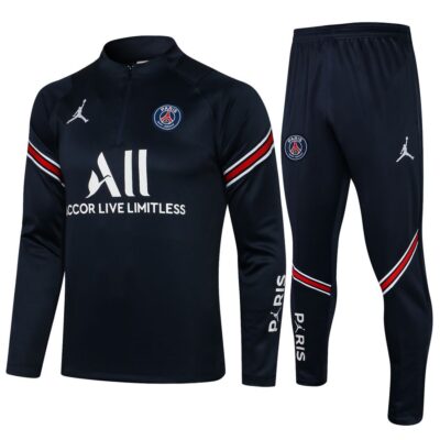 2021-2022 PSG Training Suit Blue