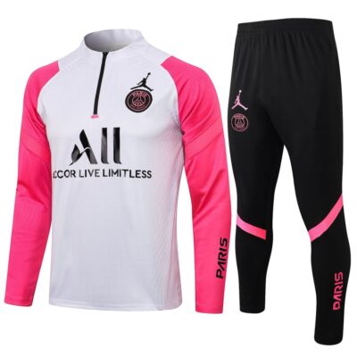 2021-2022 PSG Training Suit White