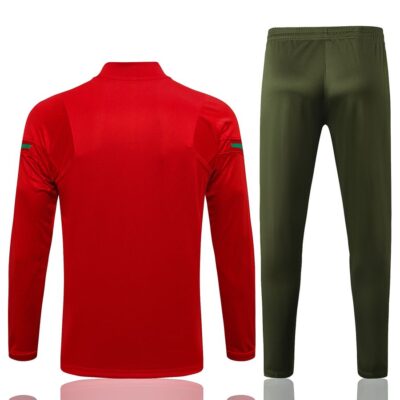 Alternative view of 2021-2022 Portugal Training Suit Red