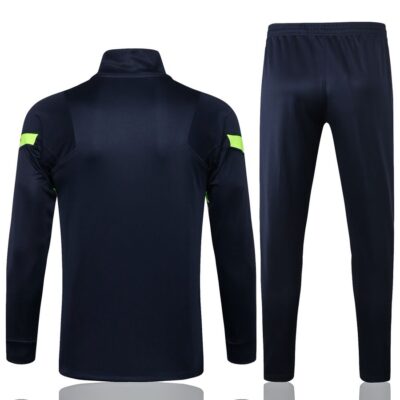Alternative view of 2021-2022 Tottenham Hotspur Jacket + Pants Training Suit Blue