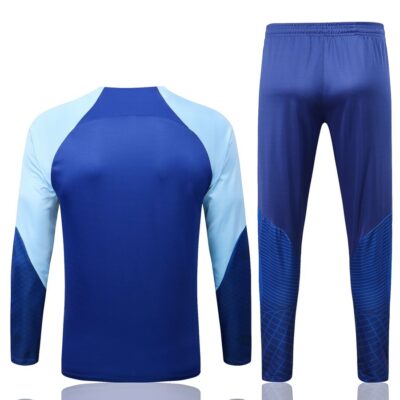 Alternative view of 2022-2023 Atletico Madrid Training Suit Blue