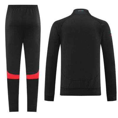 Alternative view of 2022-2023 Barcelona Jacket + Pants Training Suit Black