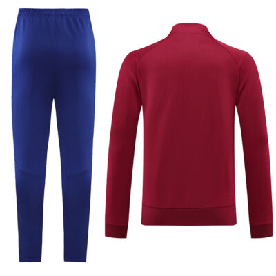 Alternative view of 2022-2023 Barcelona Jacket + Pants Training Suit Red