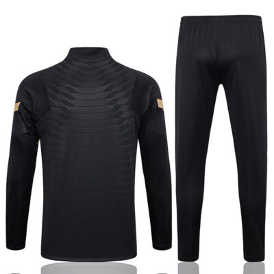 Alternative view of 2022-2023 Barcelona Training Suit Black