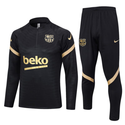 2022-2023 Barcelona Training Suit Black