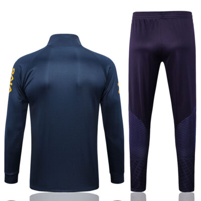 Alternative view of 2022-2023 Brazil Jacket + Pants Training Suit Dark Blue