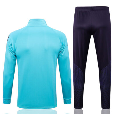 Alternative view of 2022-2023 Brazil Jacket + Pants Training Suit Light Blue