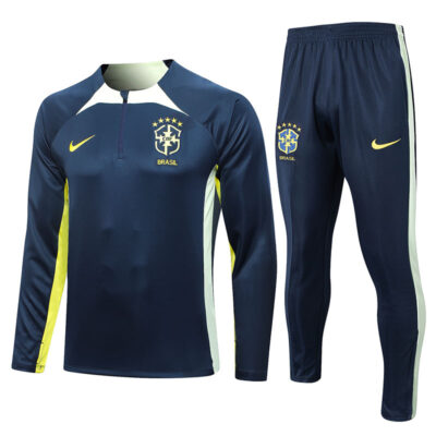 2022-2023 Brazil Training Suit Blue