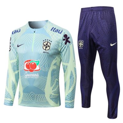 2022-2023 Brazil Training Suit Grass Green