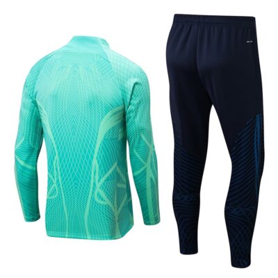 Alternative view of 2022-2023 Brazil Training Suit Green