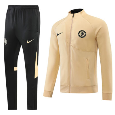 2022-2023 Chelsea Jacket + Pants Training Suit Khaki