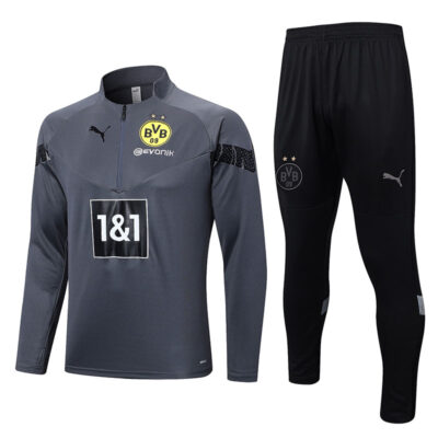 2022-2023 Dortmund Training Suit Gray