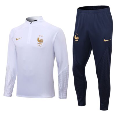 2022-2023 France Training Suit White
