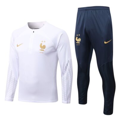 2022-2023 France Training Suit White