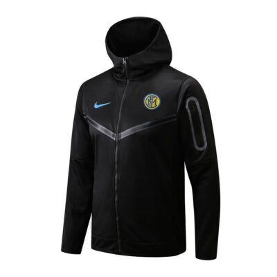 2022-2023 Inter Milan Hoodie Jacket + Pants Training Suit Black