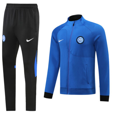 2022-2023 Inter Milan Jacket + Pants Training Suit Blue