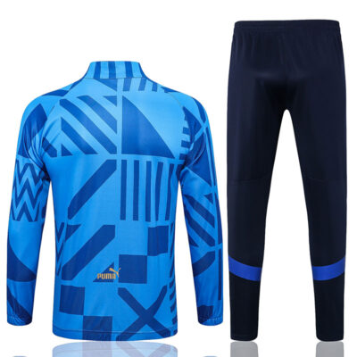 Alternative view of 2022-2023 Italy Jacket + Pants Training Suit Blue