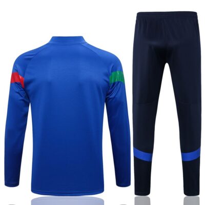 Alternative view of 2022-2023 Italy Training Suit Blue