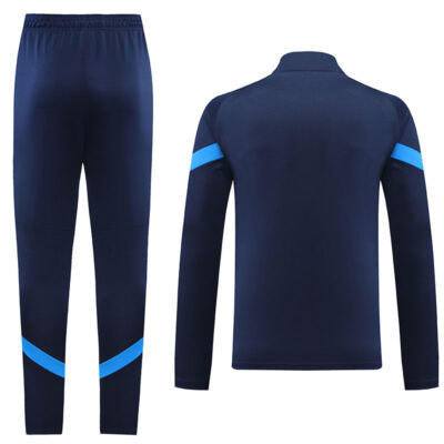 Alternative view of 2022-2023 Italy Training Suit Dark Blue