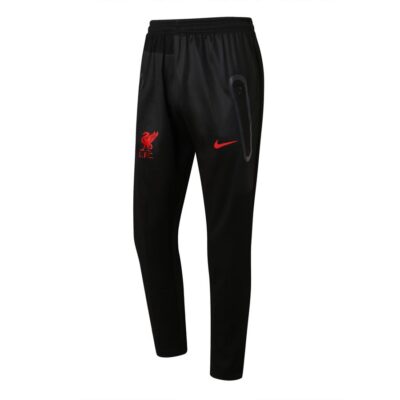 Alternative view of 2022-2023 Liverpool Hoodie Jacket + Pants Training Suit Black