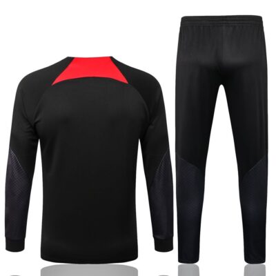 Alternative view of 2022-2023 Liverpool Jacket + Pants Training Suit Black
