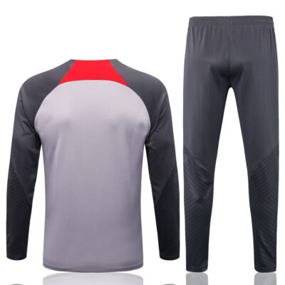 Alternative view of 2022-2023 Liverpool Training Suit Light Grey