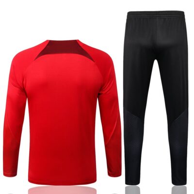 Alternative view of 2022-2023 Liverpool Training Suit Red