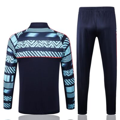 Alternative view of 2022-2023 Manchester City Jacket + Pants Training Suit Dark Blue