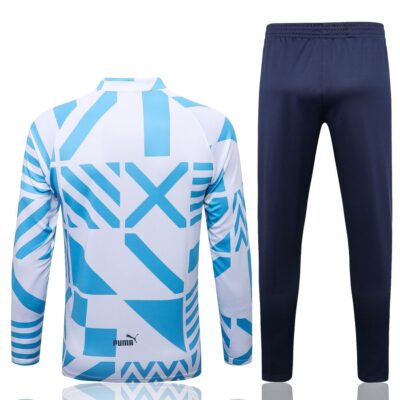 Alternative view of 2022-2023 Manchester City Training Suit White