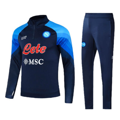 2022-2023 Napoli Training Suit Blue
