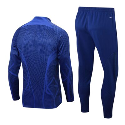Alternative view of 2022-2023 Netherlands Training Suit Blue