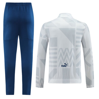 Alternative view of 2022-2023 Olympique Marseille Jacket + Pants Training Suit Gray