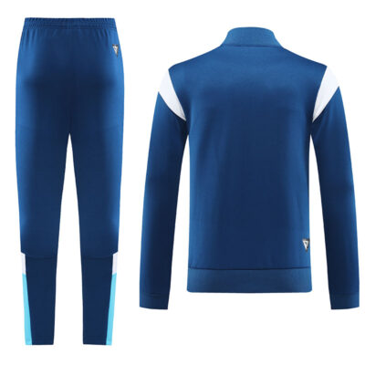 Alternative view of 2022-2023 Olympique Marseille Jacket + Pants Training Suit Royal Blue