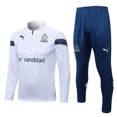 2022-2023 Olympique Marseille Training Suit White